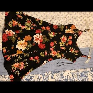 Cute flower pattern dress